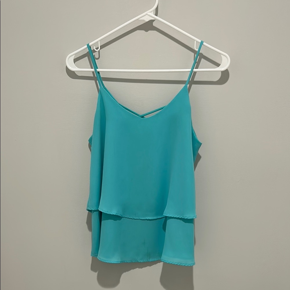 Elegant Teal Layered Women's Top | Francesca’s
